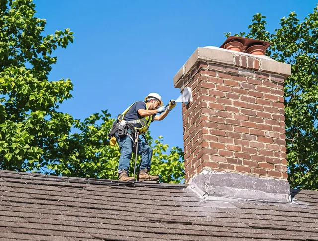 Maple Heights Chimney Sweep performing an inspection with advanced tools in Maple Heights, OH